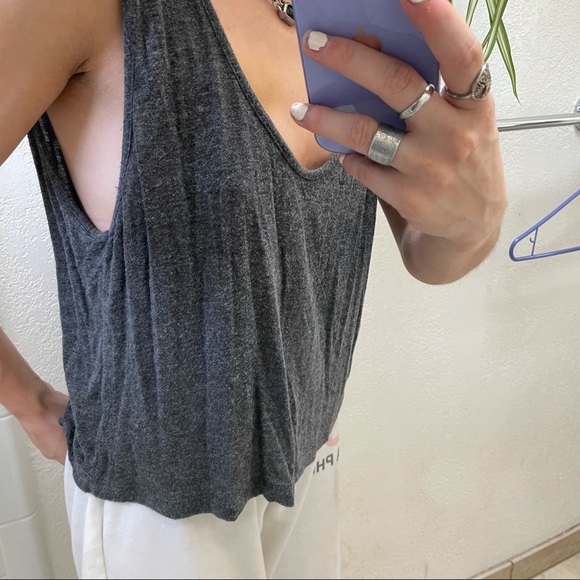 BRANDY MELVILLE GREY TANK TOP - Picture 2 of 5